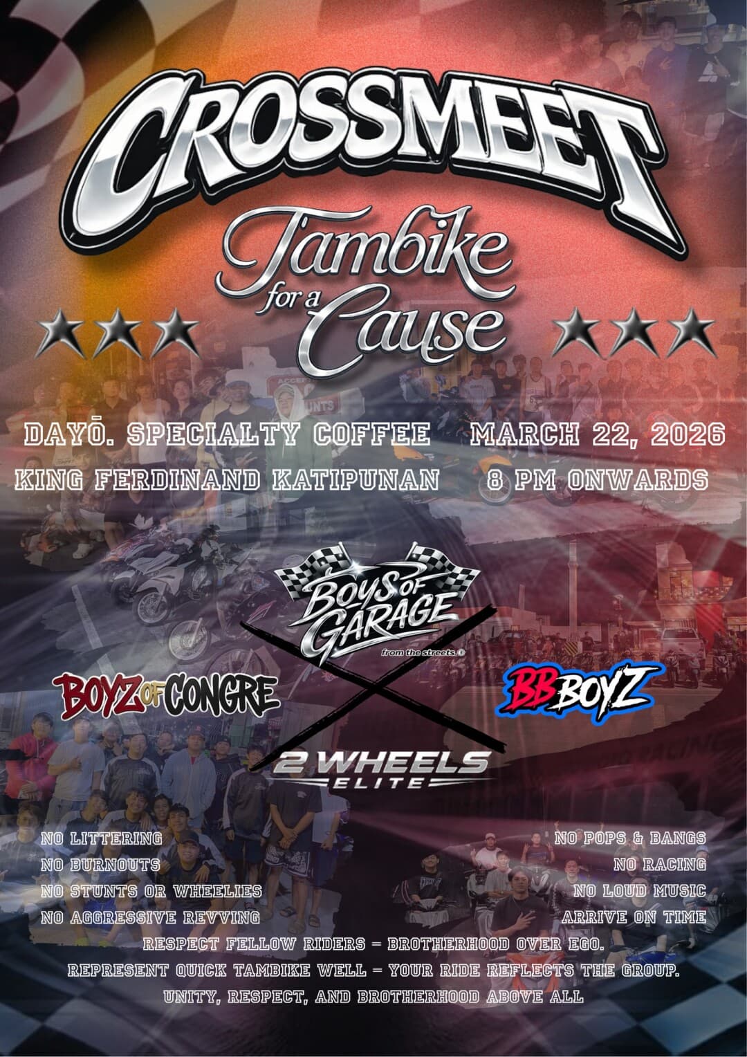 Boys of Garage Crossmeet Tambike poster