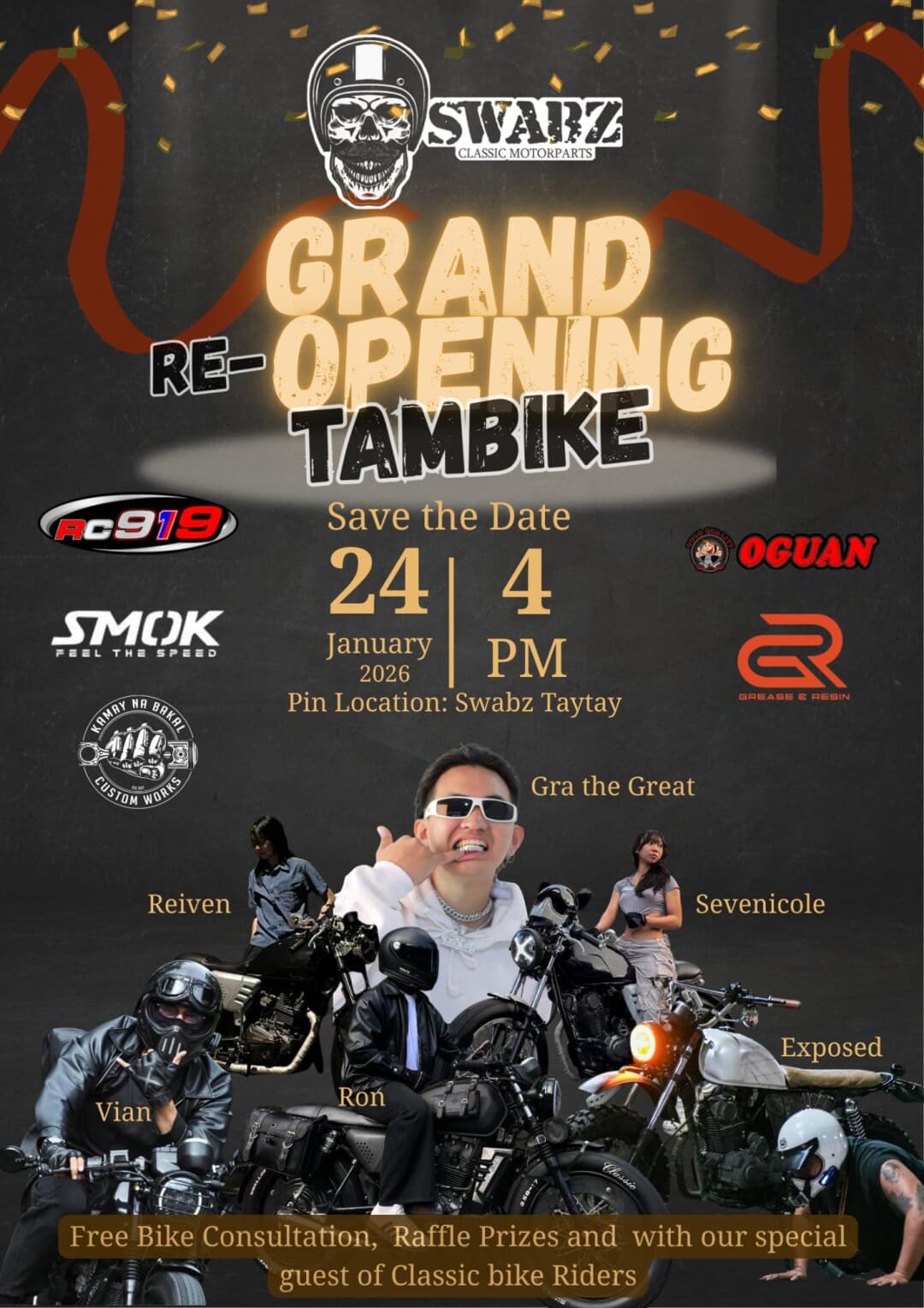 Swabz Classic Bike Tambike poster