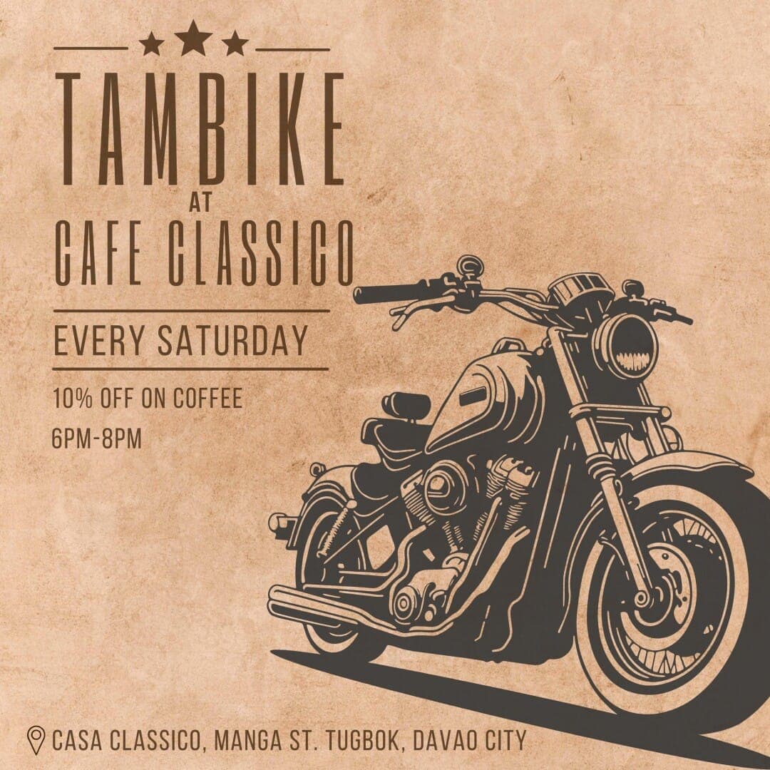 Tambike at Cafe Classico poster